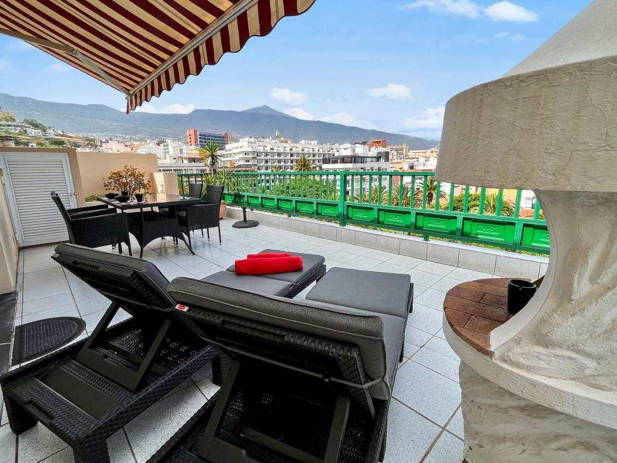 Large Penthouse With Sunny Terrace Leilighet Puerto de la Cruz  Eksteriør bilde